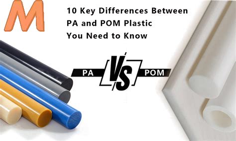 grafico comparativo delle proprietà dei materiali plastici (POM vs PA vs PE)