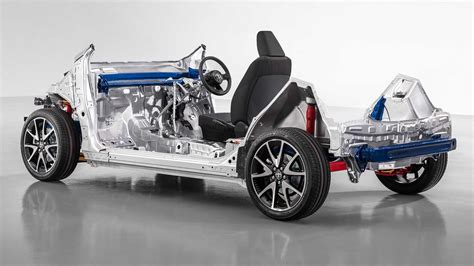 Schema della piattaforma GA-K della Toyota