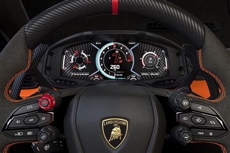 Cruscotto auto ibrida con indicatore di modalità di guida (Eco, Charge, Power)