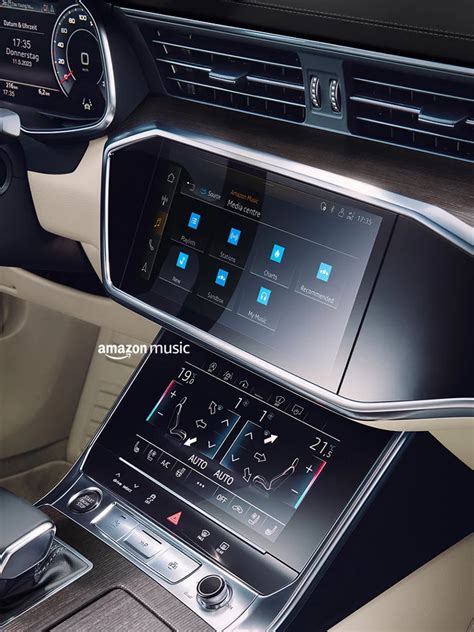 Interni Audi A6 con sistema MMI