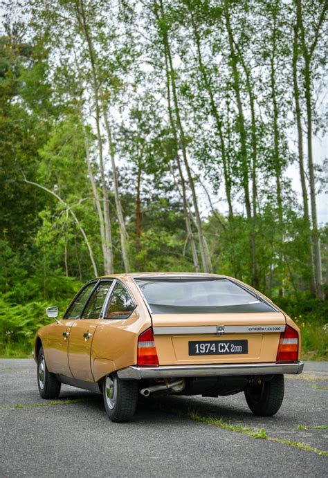 Citroën CX 2000 al Salone di Parigi 1974