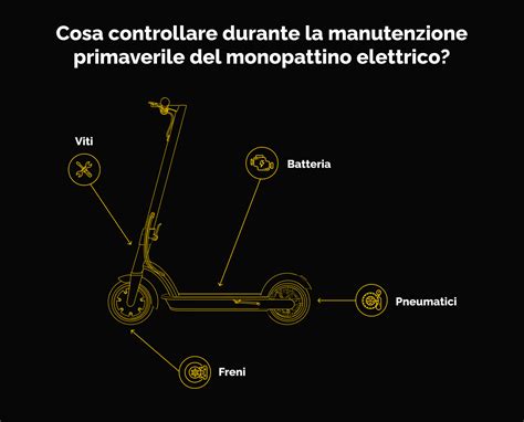 Consigli per la manutenzione del monopattino