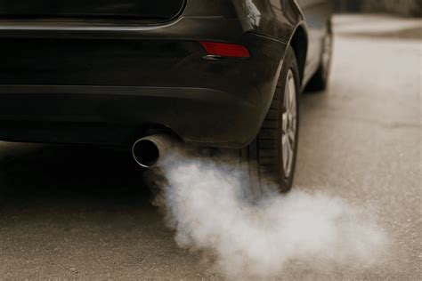 White smoke from exhaust
