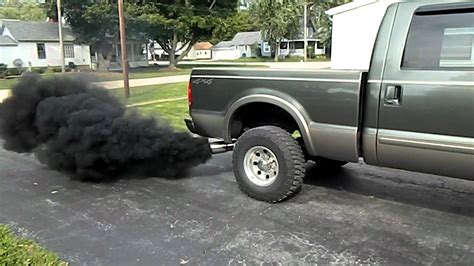 Black smoke from exhaust