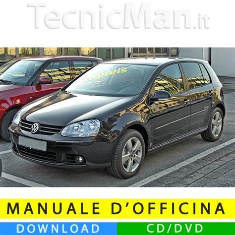 Volkswagen Golf V TDI in officina durante un tagliando
