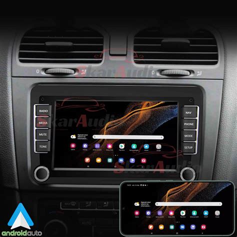 Autoradio Android dedicata per Golf 6 con display grande