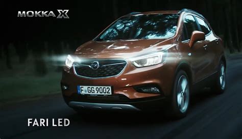 Opel Mokka X con fari LED