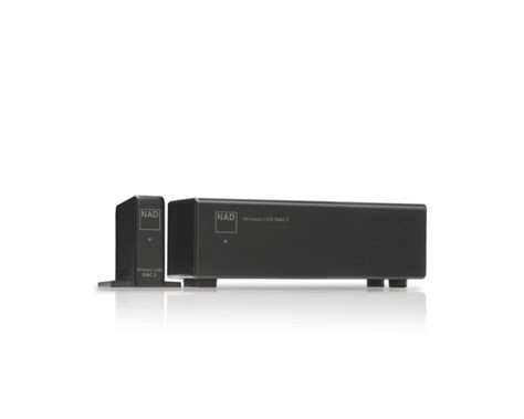 Retro del NAD DAC 2 con porte di connessione