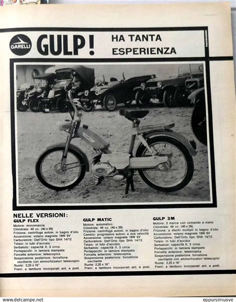 Garelli Gulp in primo piano