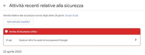 browser obsoleto avviso di sicurezza