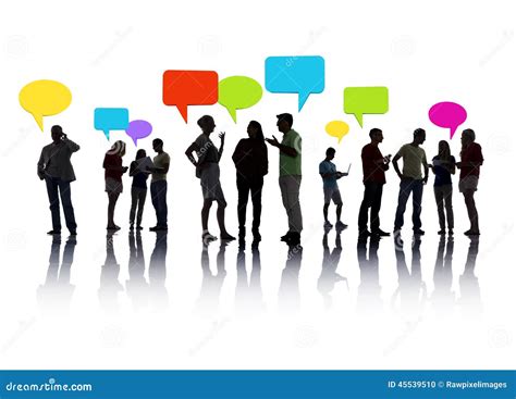 Illustrazione di persone che discutono e interagiscono