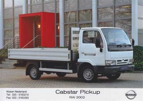 Nissan Cabstar in configurazione cassonata