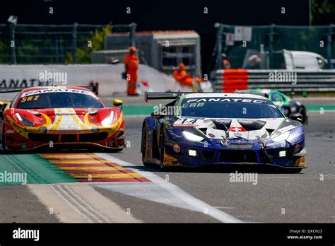 Vetture GT3 in azione su un circuito
