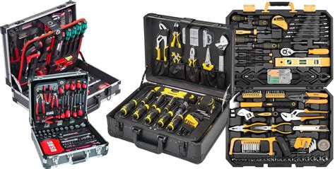 Organizzazione degli strumenti in una cassetta