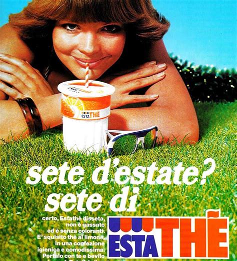 Vecchia pubblicità italiana di prodotti di consumo (anni '70)