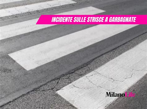 Dinamica incidente stradale strisce pedonali