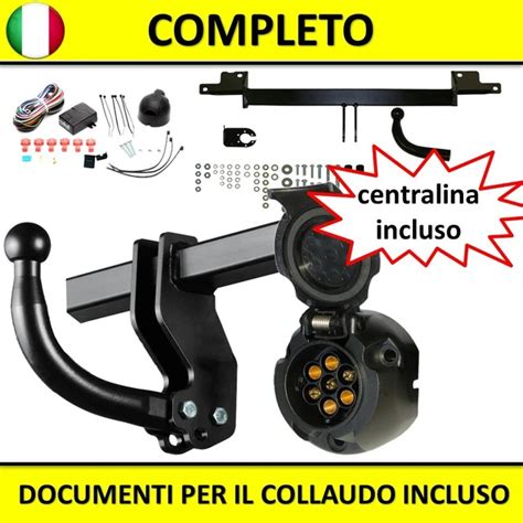 Diagramma di un kit elettrico per gancio traino
