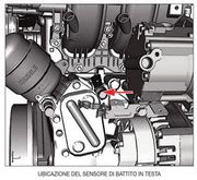 Schema funzionamento sensore di battito motore
