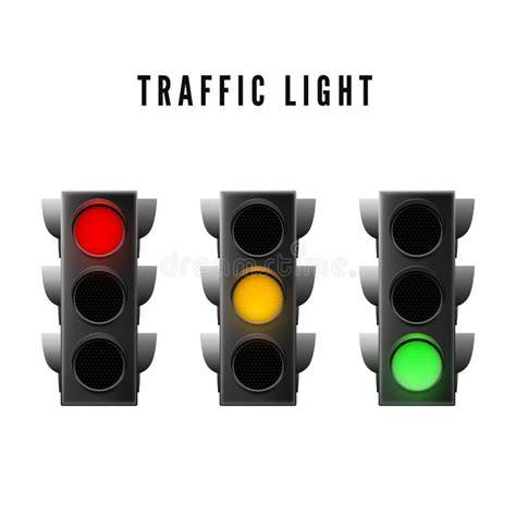 Semaforo stradale con luci verde, giallo e rosso