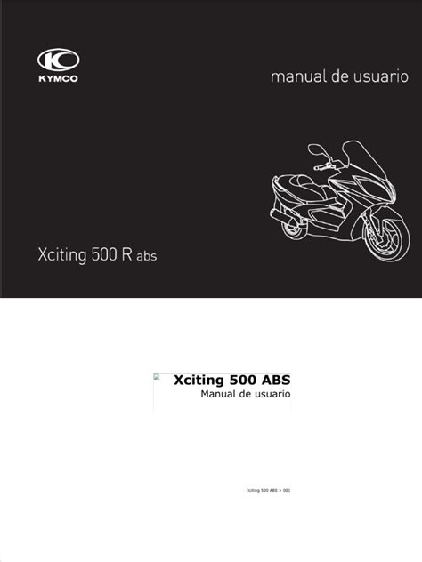 Sistema frenante Kymco Xciting con ABS