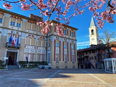 Viste aeree di Settimo Torinese con evidenziate aree verdi
