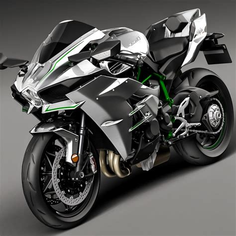 Kawasaki Ninja H2R con ali aerodinamiche