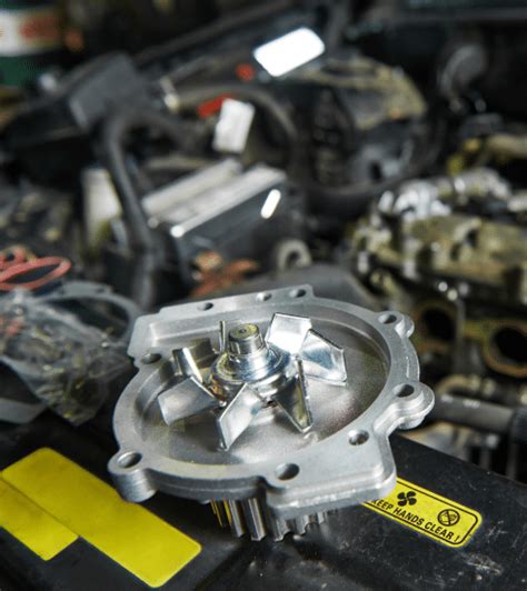 Processo di rigenerazione ricambi auto