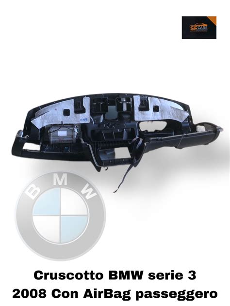 Airbag lato passeggero e cruscotto BMW