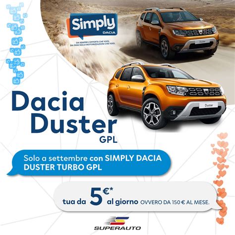 Concessionaria Dacia con auto GPL in esposizione